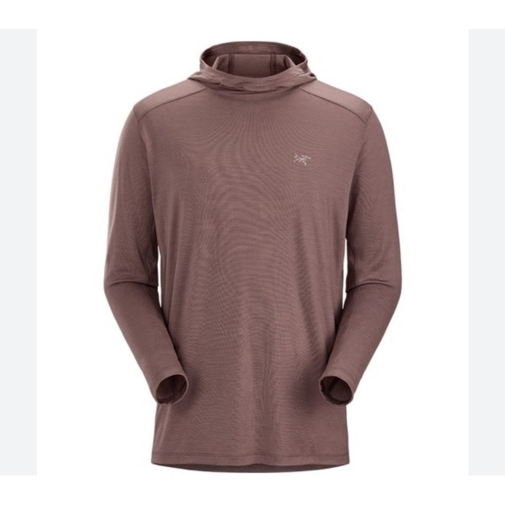 Arc'teryx Men's Ionia Merino Wool Hoody Size S Stretch Hiking Base Layer Running